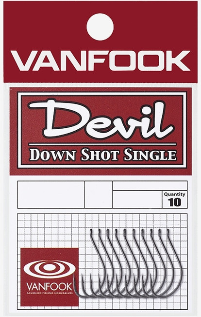 Haczyki Vanfook Devil Down Shot Single