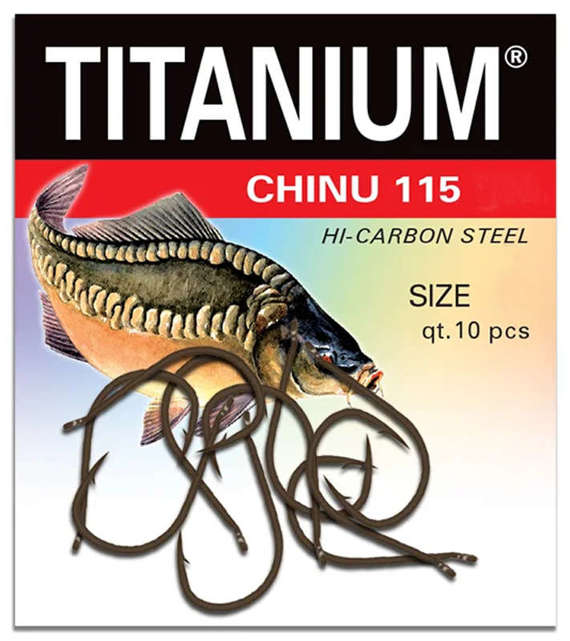 Haczyki Titanium CHINU 115