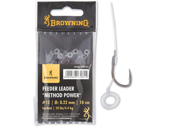 Przypon Browning Feeder Method Power Pellet Band 0,22mm