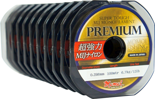 Żyłka Momoi Premium 100m smoke blue